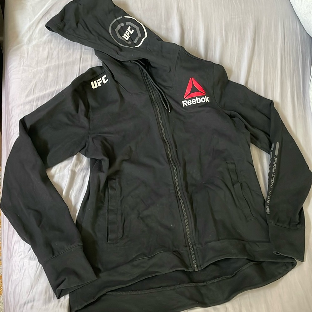 Women’s Reebok UFC Fighter Kit Walkout Hoodie Replica Fight Night